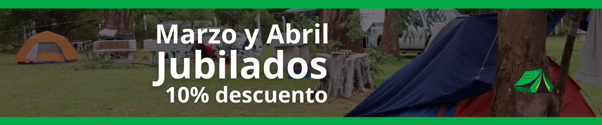 10% Descuento Jubilados Marzo y Abril 2026